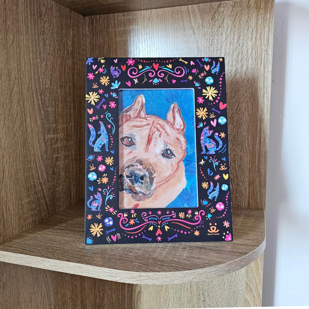 Day of the Dead Wood Frame - Image 5