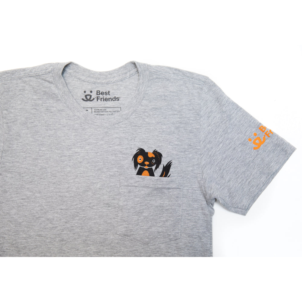 Dog Pocket T-Shirt - Image 2