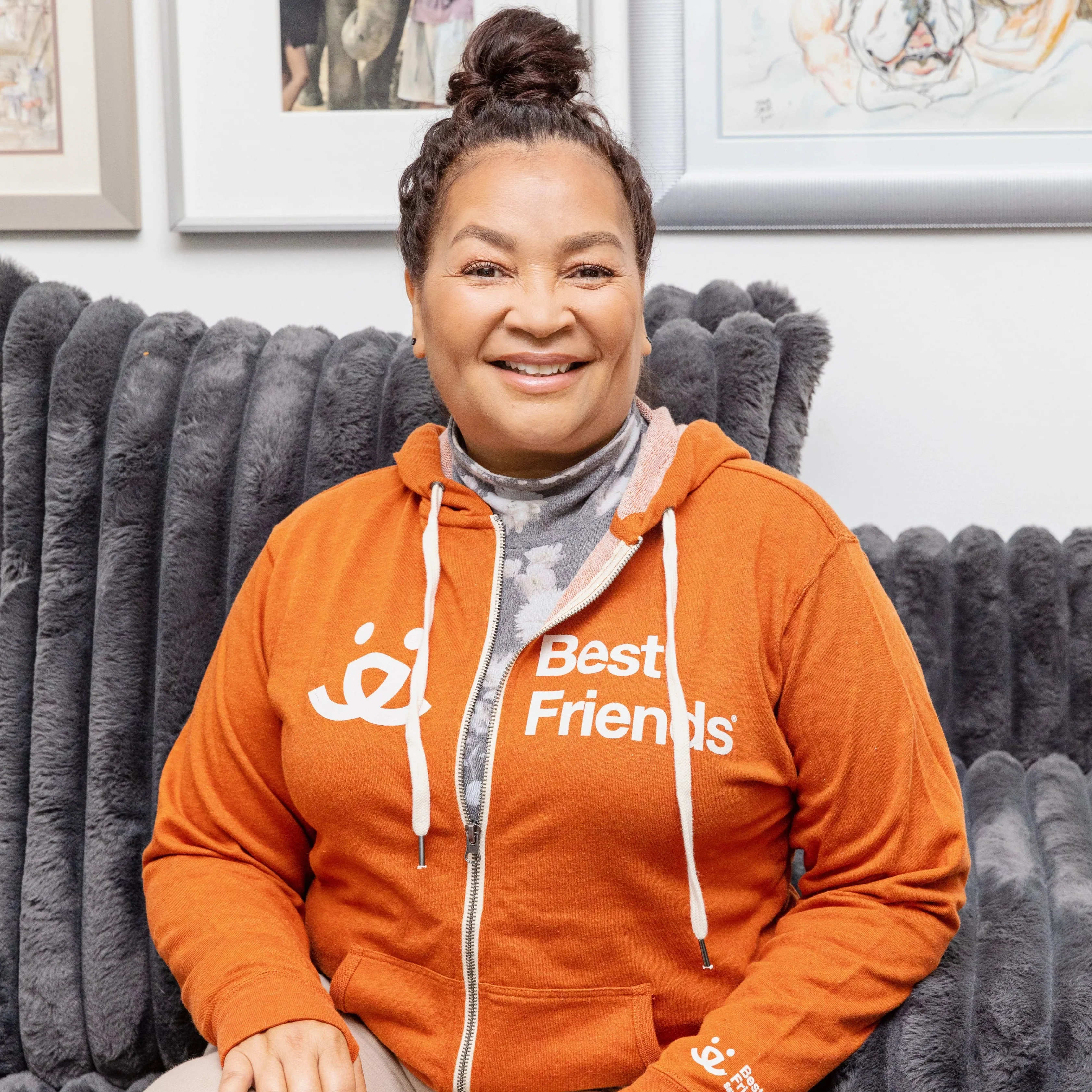 Best Friends Essential Zip Up Hoodie - Image 10