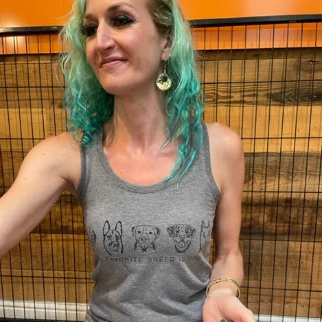 My Favorite Breed is Dog Racer Tank - Image 6