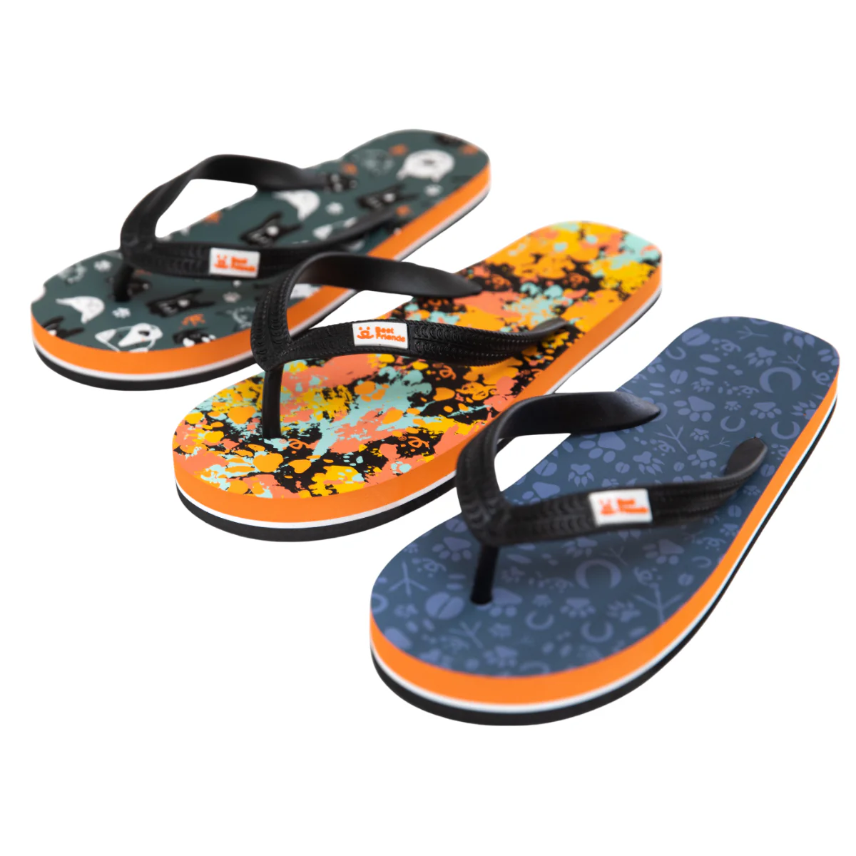 Flip Flops Animal Tracks - Image 3