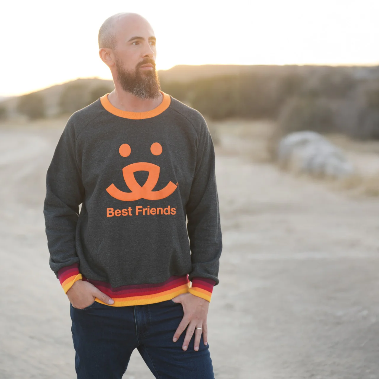 Best Friends x CAMP Collection Puff Print Sweatshirt - Image 8