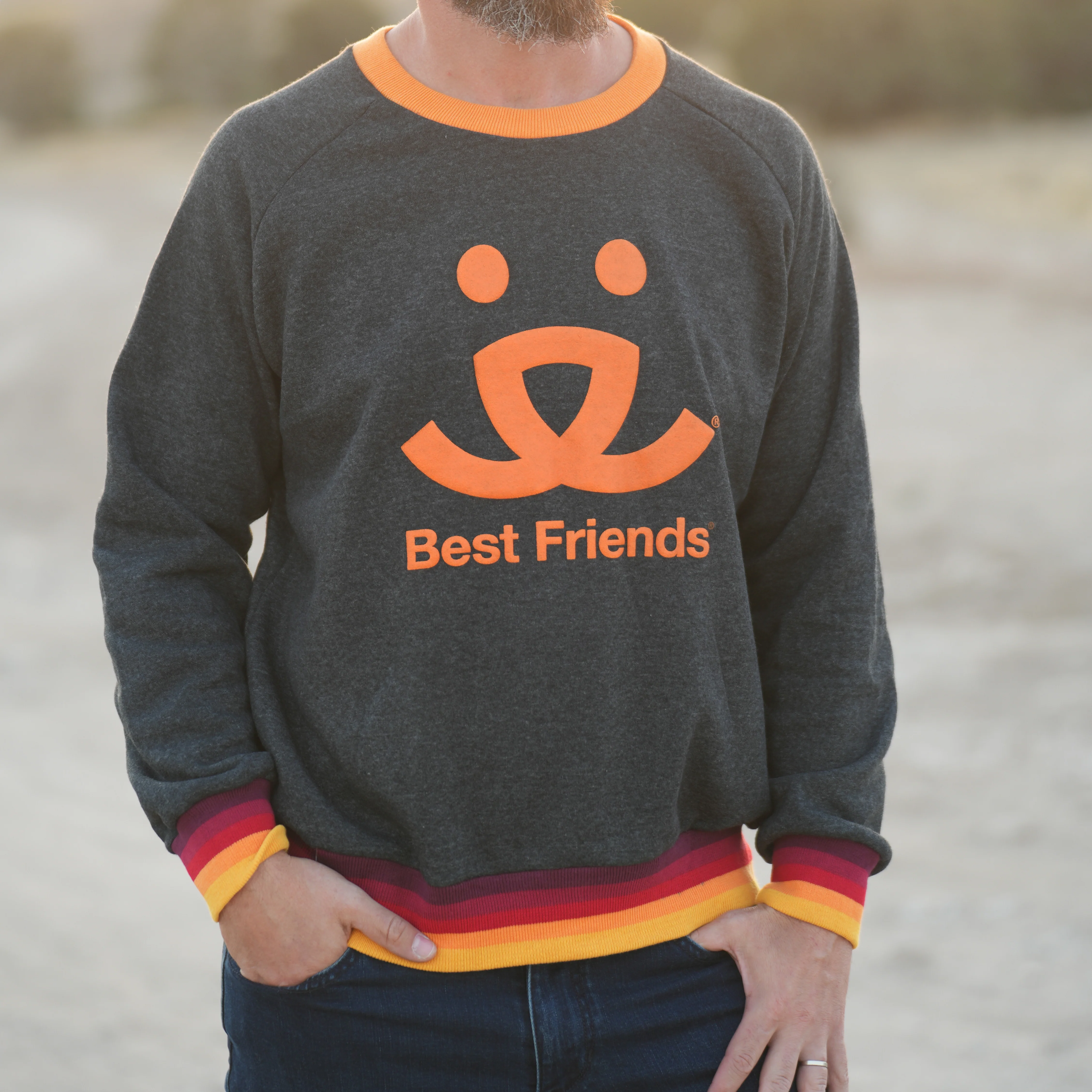 Best Friends x CAMP Collection Puff Print Sweatshirt - Image 9