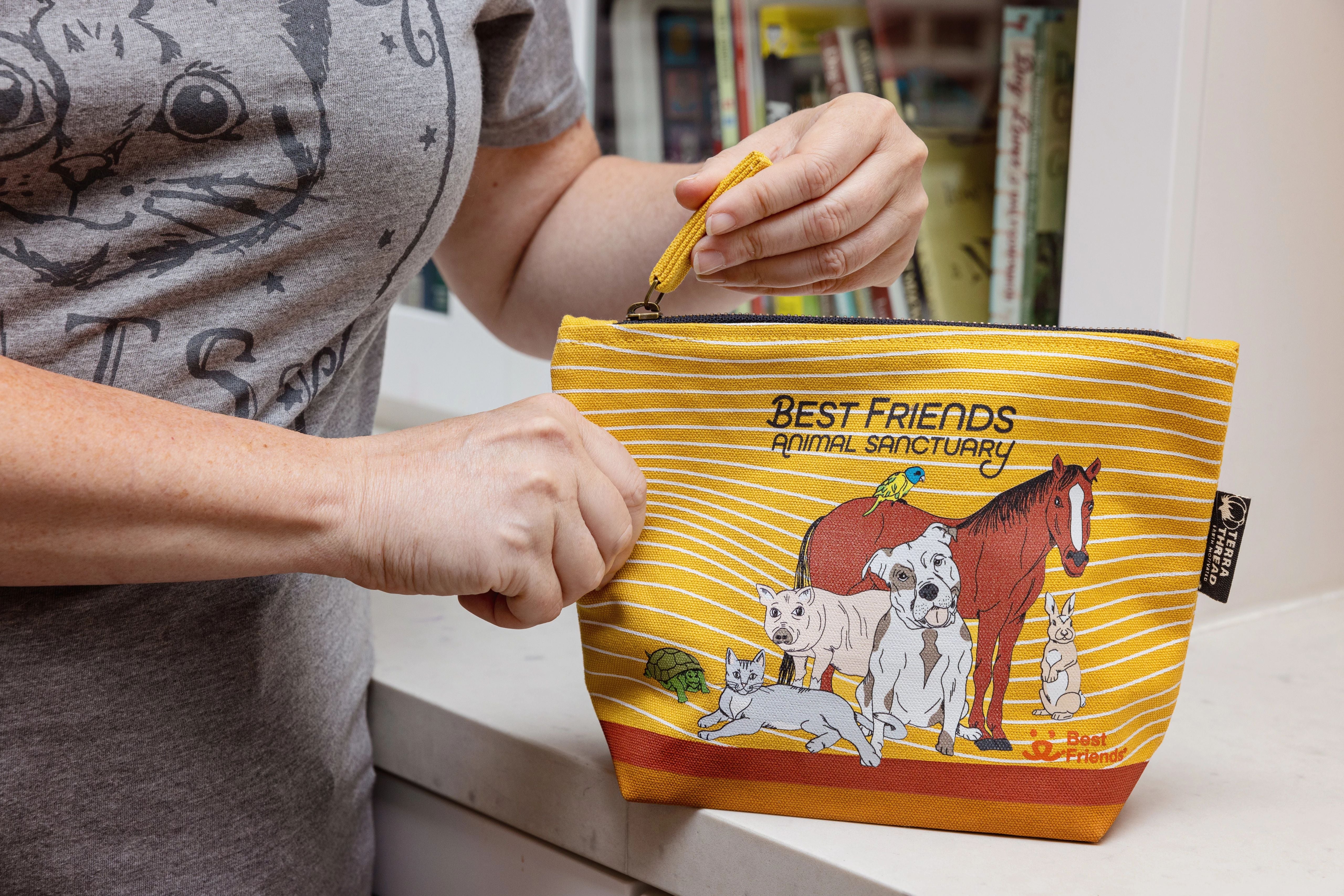 Sanctuary Smiles Zipper Pouch - Image 3