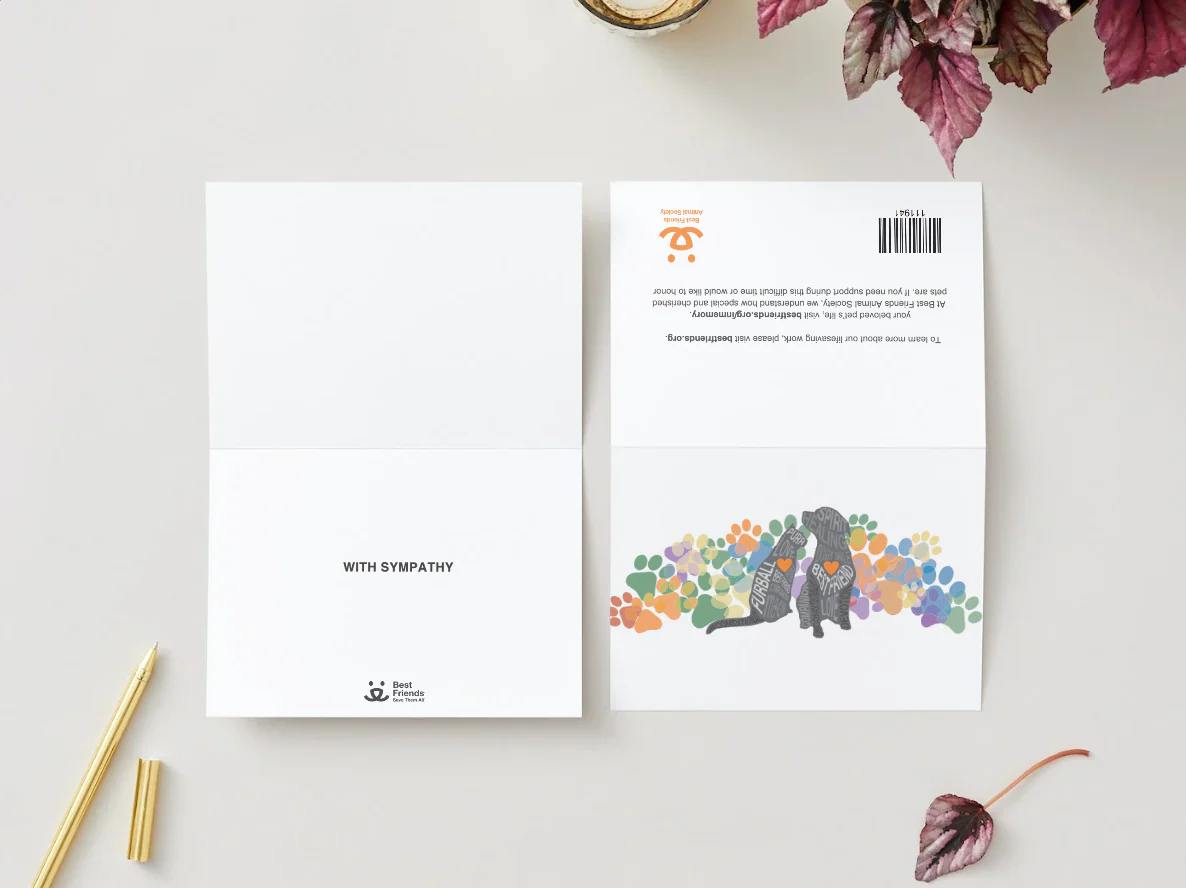 Sympathy Card, English - Image 12